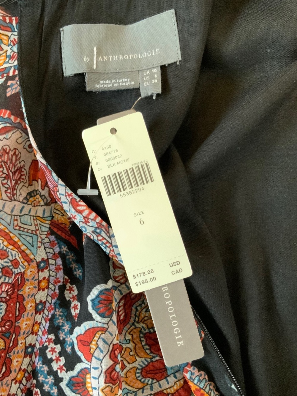 Anthropologie Paisley Long Sleeve Maxi Dress - Picture 16 of 16